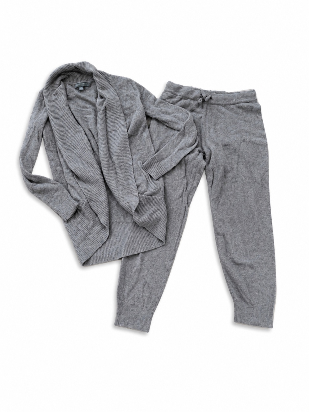 Barefoot Dreams Cozy Chic Light Joggers & cardigan